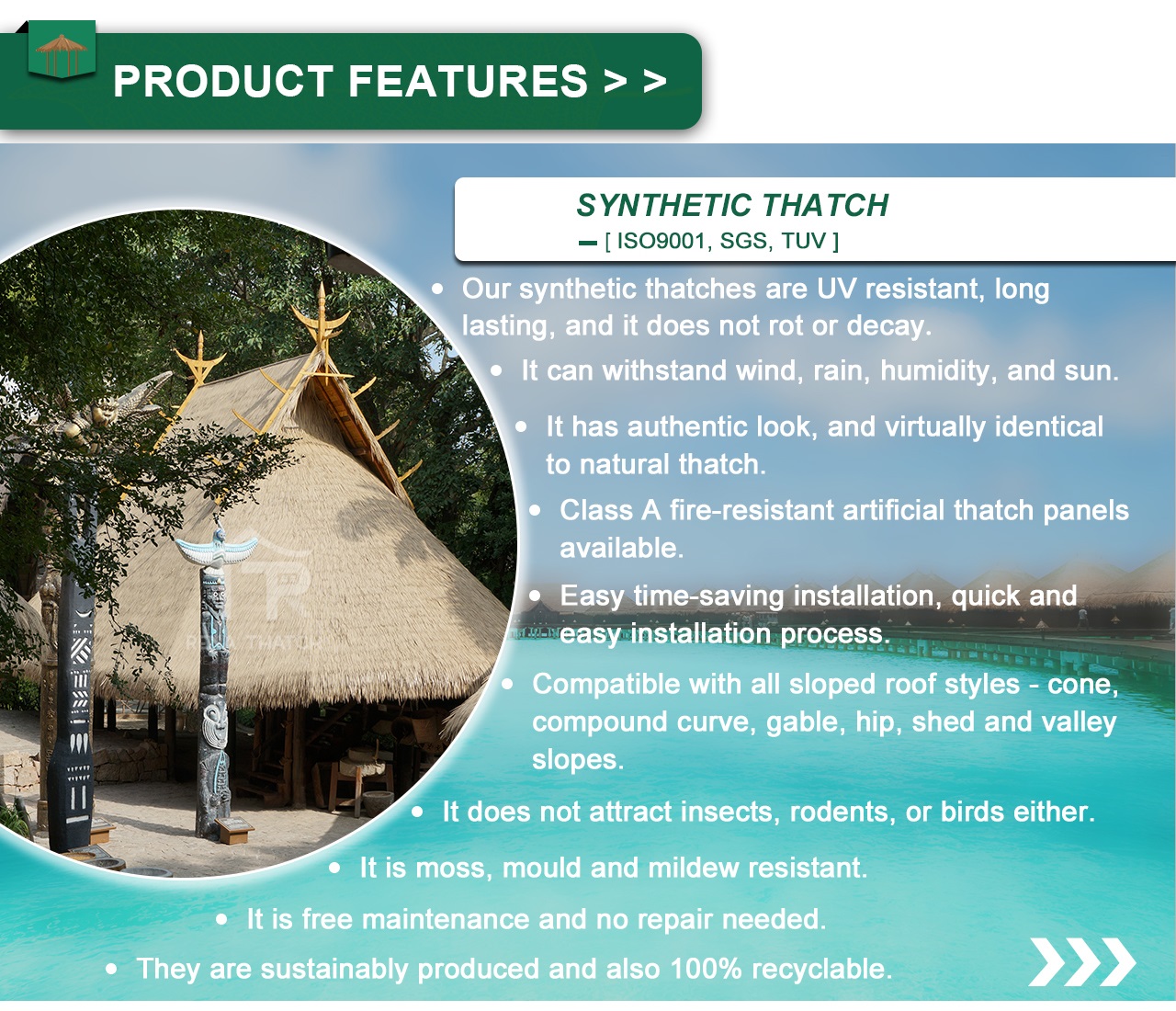 Synthetic Thatch